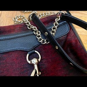 Rebecca Minkoff Crossbody Bag/Leather & Calf-hair